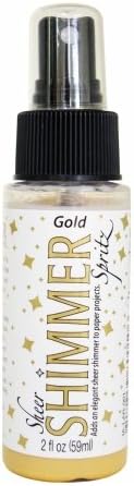 Sheer Shimmer Spritz Spray 2oz-Gold
