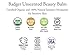 BADGER Organic Unscented Beauty Balm, 1 OZ