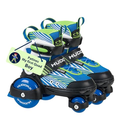 Hudora 22040 My First Quad Boy Roller Skates (Size 26-29)