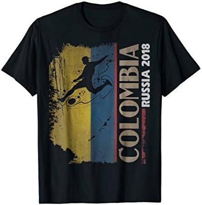 Colombia Soccer Player Vintage Flag Football World Shirt Cup