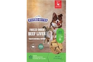 NUTRIBITES Nutribite Beef Liver Freeze Dried 27 oz