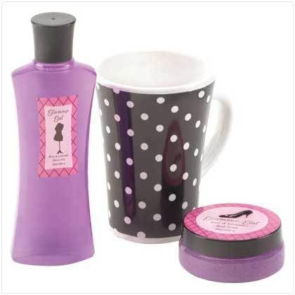 Rose and Lavender Body Scrub Set
