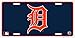 Detroit Tigers License Plate Classic Design Embossed