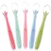 Best First Stage Baby Infant Spoons BPA Free, 5-Pack, Soft Silicone Baby Spoons Training Spoon Gift Set for Infant primary