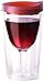 Vino2Go Double Wall Insulated Acrylic Wine Tumbler with Merlot Slide Top Drink Lid 10 oz. Set of 2