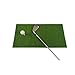 Gaoqi Golf Mat Residential Practice Hitting Mat 12''x24'' with Realistic Synthetic Turf Grass, Portable Training Equipment (Free 6 Ball and 1 Tee)