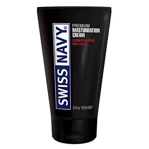 Swiss Navy Premium Masturbation Cream, 5 Ounce by SWISS NAVY