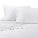 King White Silky Soft sheets 100% Viscose from Bamboo Sheet Set