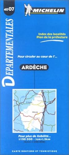 Download Carte routière : Ardèche, 4007, 1/150000 PDF