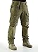 ZAPT Tactical Molle Ripstop Combat Trousers Army Multicam/A-TACS LE Camo Pants for Men (Coyote Brown, L)
