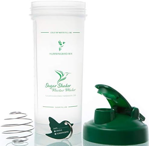Sugar Shaker Nectar Maker For Hummingbird Feeders Make Hummingbird Food In Less Than A Minute No Boiling Needed Just Shake It Amazon Ae