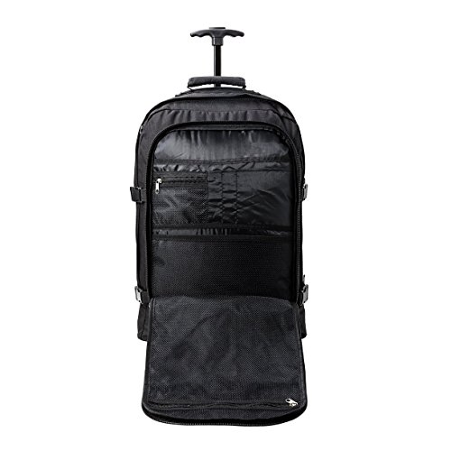 Cabin Max Carry on Luggage Rolling Backpack with Wheels 22x14x9