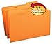 Smead File Folder, Reinforced 1/3-Cut Tab, Legal Size, Orange, 100 per Box (17534)