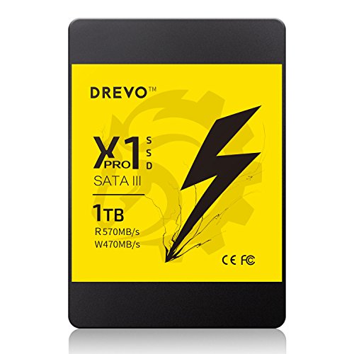 DREVO X1 Pro MLC 1TB SSD SATA III 6Gbps Unidad de Estado sólido