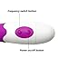 NewMagic® Double Vibrating Female Vibrator - Double Stimulation of G-Spot and Clitoris - 30-Frequency Vibration - Silent yet Power Massager for Female, Male, Lover Couples Masturbator - Discreet Package (Purple)