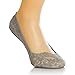 Lace No Show Liners Socks - 5 Pack Christmas Gift Package Women's Low Cut Non-skid Boat Socks