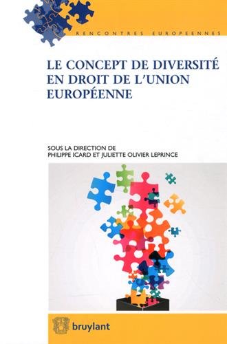 Le  concept de diversité en droit de l'Union européenne
