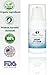 Organic Eye Serum - Retinol, hyaluronic acid- Enriched with Omega-6, Vitamin C & E and Essential Lipids - for Dark Circles and Puffiness, Wrinkle, Fine Lines, Bags, Made in the USA, FDA certified