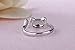 Creativelife Women's S925 Sterling Silver Cute Cat Women Open Ring,Adjustable
