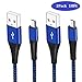 Asstar Charging Cable for Galaxy S7, Micro USB Charging Cable, (2 Pack 10ft) Android Phone Fast Charger Cord with Extra Long Length for Sumsang Galaxy S7 Edge / S7, Note 5/4/2, HTC