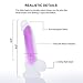 UTIMI Liquid Silicone Dildo Dong with Suction Cup and Ball 8.3 Inch