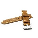 Ritche 20mm Watch Band Strap Italy Calf Leather Handmade Strap Fit for Samsung Gear S2 Classic