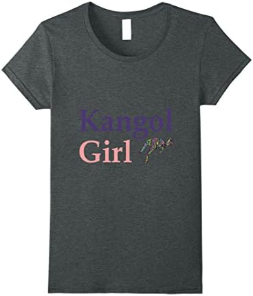 Womens Kangol Girl T-Shirt Medium Dark Heather