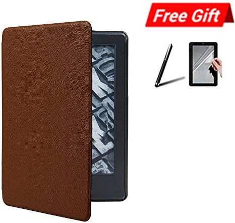 for Kindle Paperwhite (10th Gen, 2018 Releases) Leather Case,salaheiyodd Thinnest Lightest Smart Shell Cover with Auto Wake/Sleep for Amazon Kindle Paperwhite 2018 E-Reader