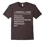 6 Things I Like - Jeep T-shirt
