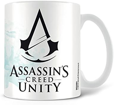 Assassin's Creed Unity - Black Logo Ceramic Mug In Presentation Box.