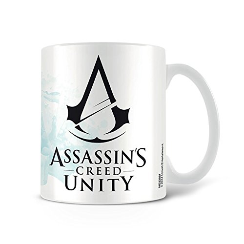 Assassin's Creed Unity - Black Logo Ceramic Mug In Presentation Box.