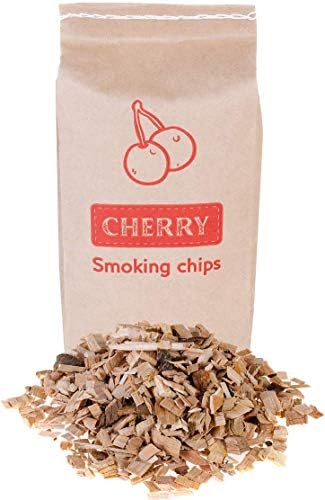 FireStar Wood Cherry Chips for Smoking and Grilling - 1 Quart eco-Pack