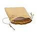 YUTIAN 100pcs Drawstring Organza Pouch Jewelry Wedding Favor Candy Bag Packing Gold 9X12 Centimeter