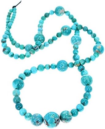 Amazon Com Fox Mine American Turquoise Beads Round Teal Green