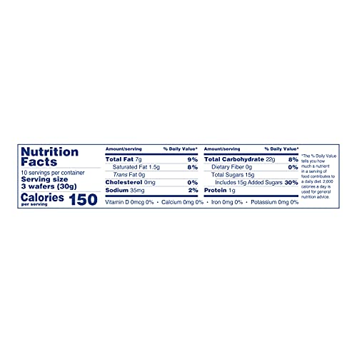 VOORTMAN BAKERY STRAWBERRY WAFERS, 30 COUNT