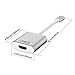 USB C To HDMI Adapter Aluminium Case,Avedio Links USB C(Type C) To HDMI Adapter Cable For MacBook,Chromebook Pixel,Samsung Galaxy S8/note8 More,Support 4K 30Hz 1080p @ 60Hz -Silver
