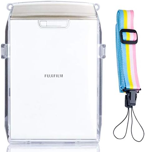 Brappo Transparent PVC Case for Fujifilm INSTAX SHARE SP-2 Smart Phone Printer With Strap (Transparent)