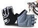 RIMSports Bike Gloves for Men & Women - MTB Gloves w/Microfiber Thumb - Ideal Mountain Biking Gloves & Cycling Gloves - Reflective Biking Gloves - Premium Bicycle Gloves & Riding Gloves (Black, L) primary