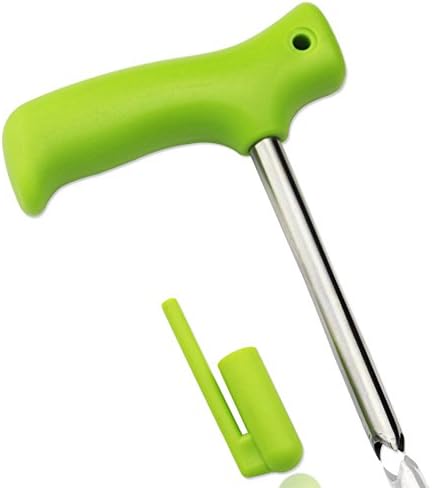 Knife Green Stainless Steel Punching Tool Portable For Coconut Remover Machine Fruit Core Kitchen Gadgets Novelty Practical Durable(Green)
