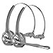 Mpow Pro Truck Driver Bluetooth Headset/ Office Headset, Wireless Over the Head Earpiece w/ Mic, On-Ear Headset for Call Center, Skype, VoIP (2-Pack)
