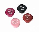 Best Wine Stopper Ever: 4 Wine Stoppers by Clever Leigh (Wine Topper, Wine Corks)