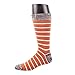 Rioriva Mens Dress Socks 6 Pack Colorful Classic Striped Patterned Crew Socks Shoe Size 12-16/13-16