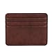 Slim Genuine Leather Wallet Minimalist Money Clip Pocket Wallet, Card Holder