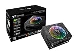 Thermaltake Toughpower iRGB Plus 1200W 80+ Platinum Digital RGB LED Smart Zero Fan SLI/Crossfire Ready ATX12V v2.4 / SSI EPS v2.92 Power Supply 10 YR Warranty PS-TPI-1200F2FDPU-1