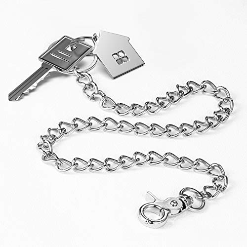 image for Norme 3 Pack 16 Inch Pocket Chain/Wallet Chain/Keychain with Lobster C