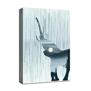 for Living Room Bedroom Home Artwork Paintings Abstract Animal Art