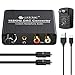192kHz DAC Converter eSynic Digital to Analog Converter Volume Control Digital Optical Coaxial Toslink to Analog Stereo L/R RCA 3.5mm Audio Adapter for HD DVD Blu-ray PS3 PS4 Apple TV Amps Cinema primary