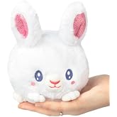 Squishable - Snacker Fluffy Bunny S1 E1 - Pets Collection - 6 in - Soft Toy Collectible Stuffed Animal