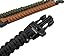 FOXTROT Black 550lb Survival Military Grade Paracord Belt with Free Matching Paracord Bracelet!!!