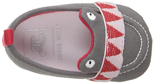 Rosie Pope Kids Footwear Prewalker See You Crib Shoe (Infant), Grey, 3-6 Months M US Infant